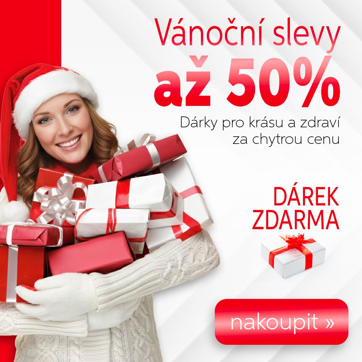 Vánoční slevy až 50%